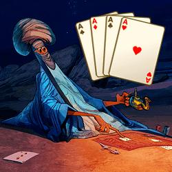 Hra: Algerian Solitaire