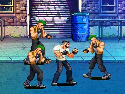 Hra: Beat Em Up Street Fight 2d