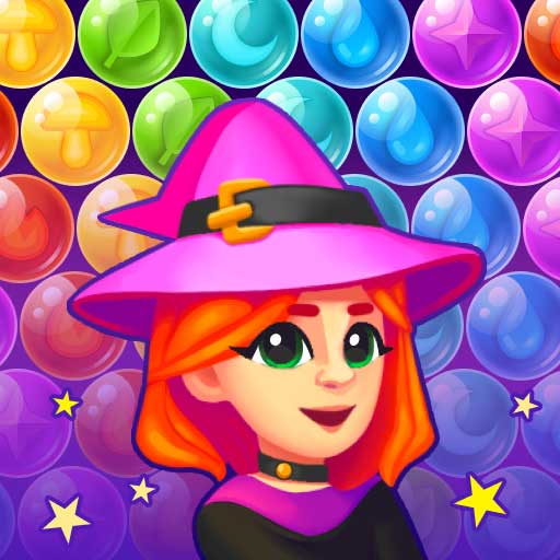 Hra: Bubble Shooter Witch Tower