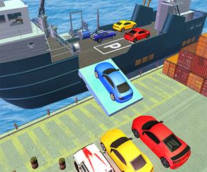 Hra: Car Transporter Ship Simulator