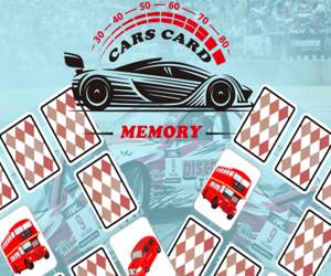 Hra: Cars Card Memory
