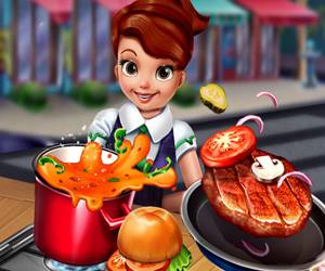 Hra: Cooking Fast Hotdogs And Burgers Craze