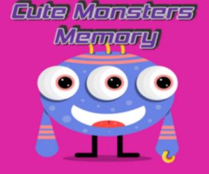 Hra: Cute Little Monsters Memory
