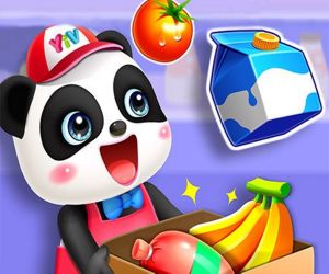 Hra: Cute Panda Supermarket