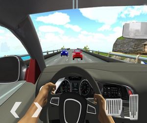 Hra: Drive In Traffic : Race The Traffic 2020