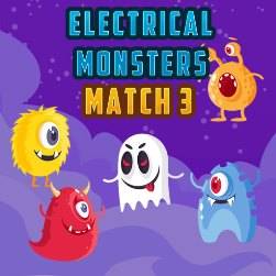 Hra: Electrical Monsters Match 3