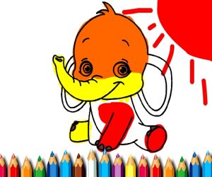 Hra: Elephant Coloring Book