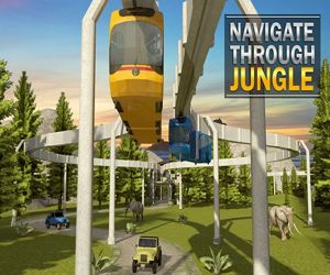 Hra: Elevated Train Driving Simulator Sky Tram Driver