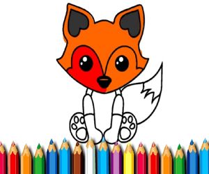Hra: Fox Coloring Book