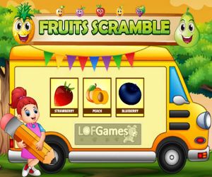 Hra: Fruits Scramble
