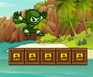 Hra: Green Ninja Run