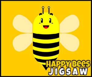 Hra: Happy Bees Jigsaw