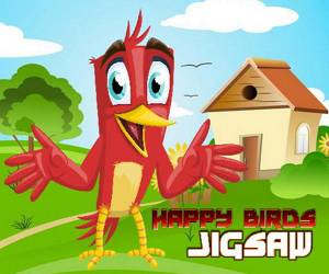 Hra: Happy Birds Jigsaw