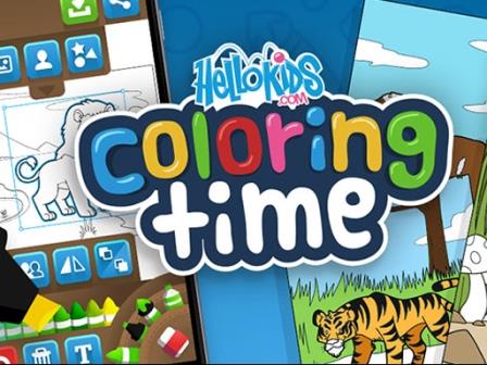 Hra: Hellokids Coloring Time