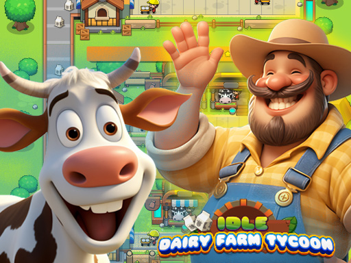 Hra: Idle Dairy Farm Tycoon
