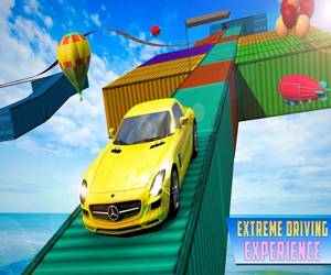 Hra: Impossible Stunt Car Tracks Game 3d