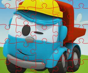 Hra: Leo The Truck Jigsaw