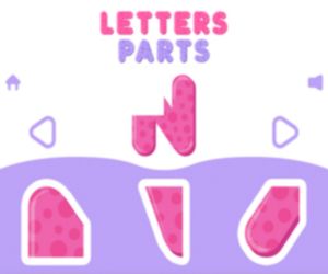 Hra: Letters Parts