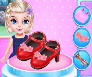 Hra: Little Princess Fashion Shoes Design