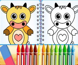 Hra: Lovely Pets Coloring Pages