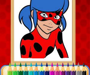 Hra: Miraculous Coloring Book