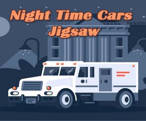 Night Time Cars Jigsaw
