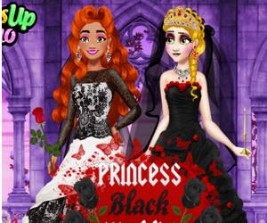 Hra: Princess Black Wedding Dress