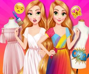 Hra: Princesses Outfit Coloring