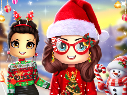 Hra: Roblox Christmas Dressup