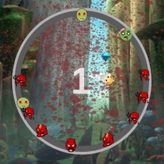 Hra: Rotating Moji Apocalypse