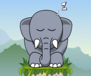 Hra: Snoring Elephant Puzzle
