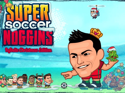Hra: Super Soccer Noggins - Xmas Edition