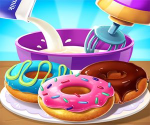 Hra: Sweet Donut Maker Bakery