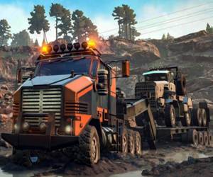 Hra: Trucks In Mud Jigsaw