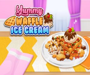 Hra: Yummy Waffle Ice Cream